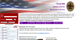 Desktop Screenshot of bsatroop989.org